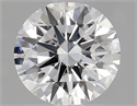 Lab Grown Diamond 1.35 Carats, Round with Ideal Cut, D Color, VVS2 Clarity and Certified by IGI