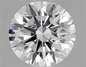 Picture of Lab Grown Diamond 1.35 Carats, Round with Ideal Cut, D Color, VVS2 Clarity and Certified by IGI