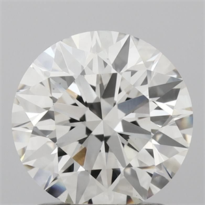 Picture of Lab Grown Diamond 1.56 Carats, Round with Excellent Cut, H Color, VS1 Clarity and Certified by IGI