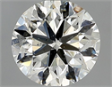 Natural Diamond 1.02 Carats, Round with Very Good Cut, I Color, SI2 Clarity and Certified by GIA