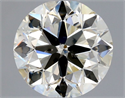 Diamante Natural 0.80 quilates, Redondo , Color L, claridad SI1 y certificado GIA