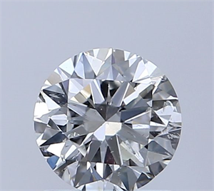 Picture of Natural Diamond 0.90 Carats, Round with Very Good Cut, F Color, SI2 Clarity and Certified by GIA