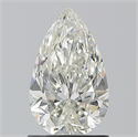 Natural Diamond 1.20 Carats, Pear with  Cut, J Color, SI2 Clarity and Certified by GIA