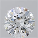 Diamante Natural 4.03 quilates, Redondo , Color H, claridad SI1 y certificado GIA