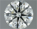 Diamante Natural 0.51 quilates, Redondo , Color M, claridad VVS2 y certificado GIA