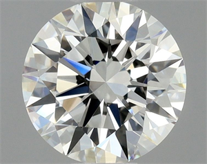 Picture of Natural Diamond 0.40 Carats, Round with Excellent Cut, H Color, VS1 Clarity and Certified by GIA