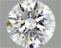 Lab Grown Diamond 2.03 Carats, Round with Ideal Cut, E Color, VVS2 Clarity and Certified by IGI