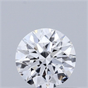 Diamante Natural 0.50 quilates, Redondo , Color D, claridad IF y certificado GIA