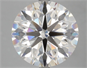 Lab Grown Diamond 7.02 Carats, Round with Excellent Cut, G Color, VS1 Clarity and Certified by IGI