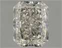 Natural Diamond 1.50 Carats, Radiant with  Cut, K Color, SI2 Clarity and Certified by GIA