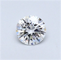 Diamante Natural 0.40 quilates, Redondo , Color D, claridad SI1 y certificado GIA