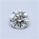 Diamante Natural 0.56 quilates, Redondo , Color I, claridad SI2 y certificado GIA