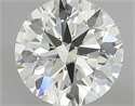 Diamante Natural 2.35 quilates, Redondo , Color M, claridad IF y certificado GIA