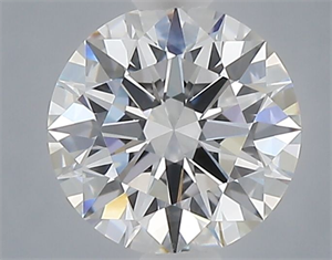 Picture of Lab Grown Diamond 1.09 Carats, Round with Ideal Cut, D Color, VVS2 Clarity and Certified by IGI