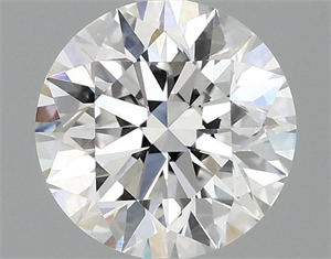 Picture of Lab Grown Diamond 2.01 Carats, Round with Excellent Cut, D Color, VVS2 Clarity and Certified by IGI