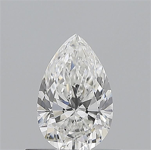 Picture of Natural Diamond 0.50 Carats, Pear with  Cut, F Color, VS1 Clarity and Certified by GIA