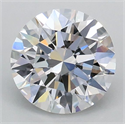Lab Grown Diamond 1.00 Carats, Round with Ideal Cut, D Color, VVS2 Clarity and Certified by IGI