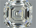 Diamante Natural 1.01 quilates, Asscher , Color K, claridad VVS2 y certificado GIA
