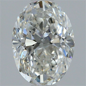Picture of Natural Diamond 1.00 Carats, Oval with  Cut, H Color, VS2 Clarity and Certified by GIA