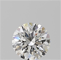 Diamante Natural 0.56 quilates, Redondo , Color H, claridad VS1 y certificado GIA