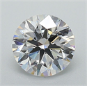 Lab Grown Diamond 1.17 Carats, Round with Ideal Cut, D Color, VVS2 Clarity and Certified by IGI