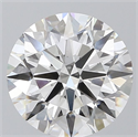 Lab Grown Diamond 4.73 Carats, Round with Ideal Cut, G Color, VS1 Clarity and Certified by IGI