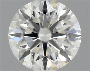 Picture of Natural Diamond 0.70 Carats, Round with Excellent Cut, G Color, VS2 Clarity and Certified by IGI