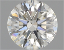 Natural Diamond 0.70 Carats, Round with Excellent Cut, H Color, VS2 Clarity and Certified by GIA