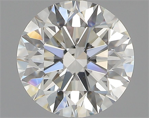 Picture of Natural Diamond 0.70 Carats, Round with Excellent Cut, H Color, VS2 Clarity and Certified by GIA