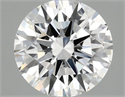Del inventario de diamantes de laboratorio, 2.10 quilates, Redondo , Color E, claridad VS1 y certificado IGI
