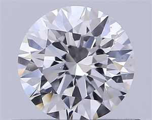 Foto Diamante Natural 0.52 quilates, Redondo , Color F, claridad VS2 y certificado GIA de