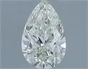 Natural Diamond 0.70 Carats, Pear with  Cut, I Color, VVS2 Clarity and Certified by IGI