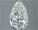 Natural Diamond 2.02 Carats, Pear with  Cut, H Color, VS2 Clarity and Certified by IGI