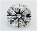 Lab Grown Diamond 3.51 Carats, Round with Ideal Cut, F Color, VVS2 Clarity and Certified by IGI