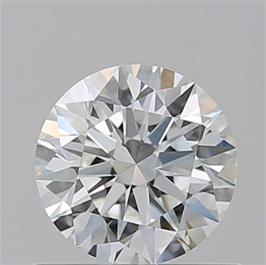 Picture of Natural Diamond 0.70 Carats, Round with Excellent Cut, F Color, VVS2 Clarity and Certified by GIA