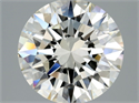 Diamante Natural 2.01 quilates, Redondo , Color J, claridad VVS1 y certificado GIA