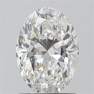 Picture of Natural Diamond 1.20 Carats, Oval with  Cut, F Color, VS1 Clarity and Certified by GIA
