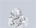 Natural Diamond 0.50 Carats, Heart with  Cut, J Color, SI1 Clarity and Certified by GIA