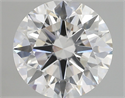 Lab Grown Diamond 3.57 Carats, Round with Excellent Cut, F Color, VVS2 Clarity and Certified by GIA