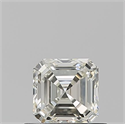 Diamante Natural 0.53 quilates, Asscher , Color K, claridad VVS1 y certificado GIA