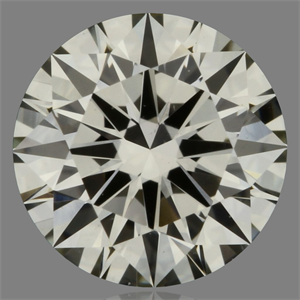 Picture of Natural Diamond 0.40 Carats, Round with Excellent Cut, L Color, VS1 Clarity and Certified by IGI