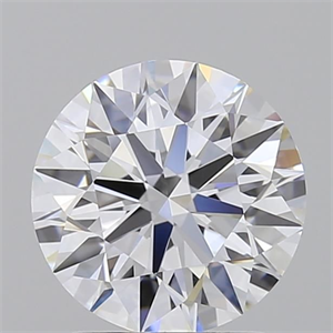 Picture of Lab Grown Diamond 1.52 Carats, Round with Excellent Cut, D Color, IF Clarity and Certified by GIA