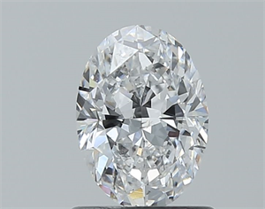 Foto Diamante Natural 0.80 quilates, Ovalado , Color D, claridad SI1 y certificado GIA de