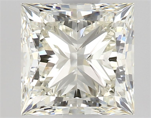 Picture of Natural Diamond 1.40 Carats, Princess with  Cut, J Color, VS1 Clarity and Certified by IGI