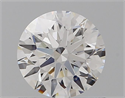 Natural Diamond 0.70 Carats, Round with Excellent Cut, E Color, IF Clarity and Certified by GIA