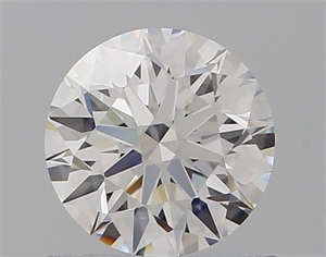 Picture of Natural Diamond 0.70 Carats, Round with Excellent Cut, E Color, IF Clarity and Certified by GIA