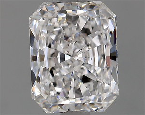 Foto Diamante Natural 1.50 quilates, Radiante , Color D, claridad SI1 y certificado GIA de