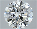 Natural Diamond 2.00 Carats, Round with Excellent Cut, F Color, VVS2 Clarity and Certified by GIA