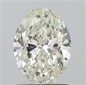 Diamante Natural 1.20 quilates, Ovalado , Color K, claridad SI2 y certificado GIA