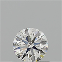 Diamante Natural 0.55 quilates, Redondo , Color H, claridad VS1 y certificado GIA